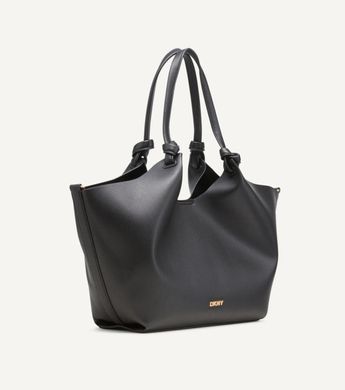 DKNY Paula medium commuter tote ( black/gold)