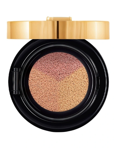 Лімітована серія кушон- хайлайтер YSL Le Cushion Encre De Peau Cushion Gold Rush Trio