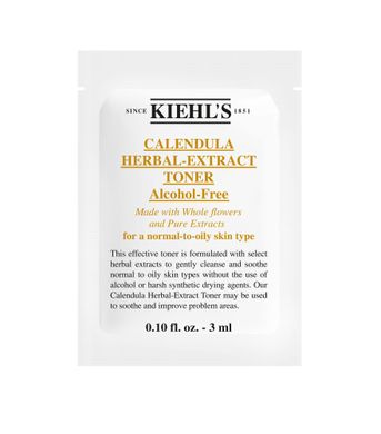 Тонік з екстрактом календули для нормальної та жирної шкіри обличчя Calendula Herbal Extract Toner 3ml