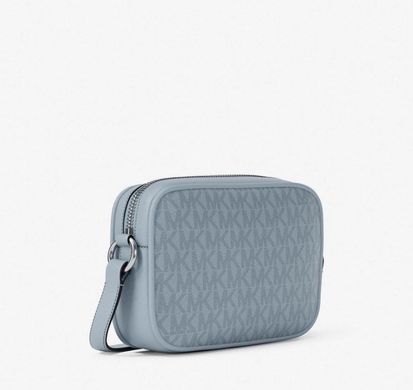 Michael Kors  Jet Set Small Signature Logo Camera crossbody bag ( pale ocean )