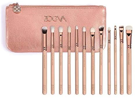 Набор кистей ZOEVA ROSE GOLDEN COMPLETE EYE SET Vol. 2