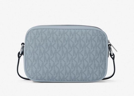 Michael Kors  Jet Set Small Signature Logo Camera crossbody bag ( pale ocean )
