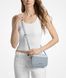 Michael Kors  Jet Set Small Signature Logo Camera crossbody bag ( pale ocean )