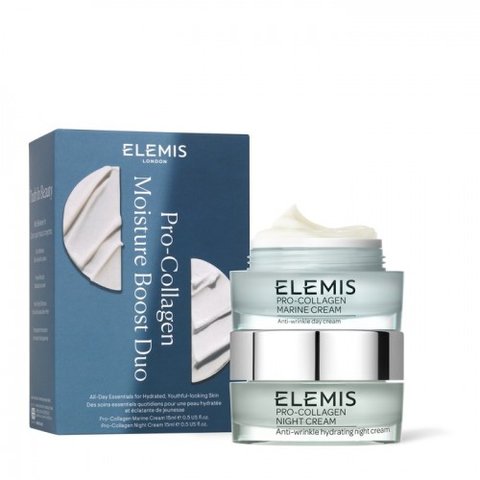 Подарунковий набір (проти зморшок ) ELEMIS PRO-COLLAGEN MOISTURE BOOST DUO