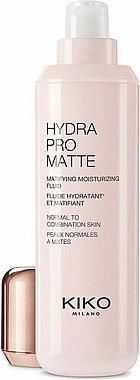 Увлажняющий матирующий флюид для лица Kiko Milano Hydra Pro Matte Moisturising Fluid