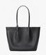 Michael Kors Carson Large Signature Logo Tote Bag ( black )