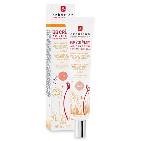 ВВ КРЕМ З ТОНУЮЧИМ ЕФЕКТОМ 5 В 1 ERBORIAN BB CREAM 5 IN 1 (CLAIR) 15 ml