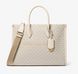 Michael Kors Mirella Medium Signature logo tote bag ( LT CRM multi)