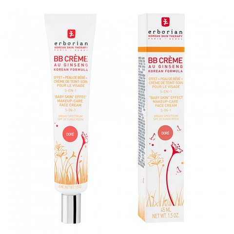 ВВ КРЕМ З ТОНУЮЧИМ ЕФЕКТОМ 5 В 1 ERBORIAN BB CREAM 5 IN 1 (DORE) 15 ml