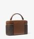MICHAEL KORS Vivi Small Signature Logo Vanity Crossbody Bag ( brown )