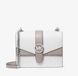 MICHAEL KORS  Greenwich small color-block signature logo crossbody bag ( optic white)