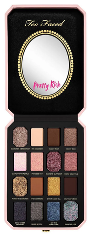 Палетка тіней Too Faced Pretty Rich Diamond Light Eyeshadow Palette