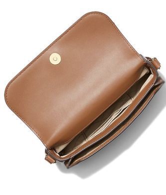 MICHAEL KORS Jet Set Travel Small Logo Crossbody Bag (BROWN)