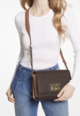 Michael Kors mimi medium logo messenger bag