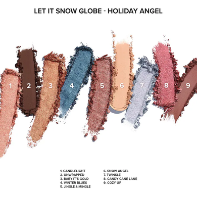 Лімітований набір із трьох палеток Too Faced Let It Snow Globes Makeup Collection