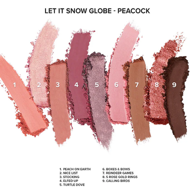Лімітований набір із трьох палеток Too Faced Let It Snow Globes Makeup Collection
