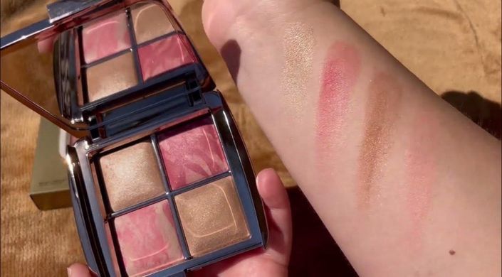 Hourglass Ambient Lighting Palette Golden Rose