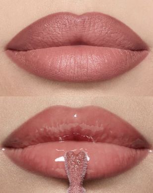 Charlotte Tilbury Pillow Talk Mini Glossy Lips Duo, Pillow Talk Medium