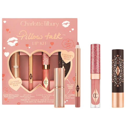 Лімітований подарунковий набір для губ Charlotte Tilbury Pillow Talk Lip Wardrobe Set