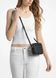 Michael Kors Jet Set Travel small signature logo crossbody bag (black)
