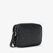 Michael Kors Jet Set Travel small signature logo crossbody bag (black)