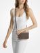 Jet Set Small Signature Logo Camera Crossbody Bag ( brown )