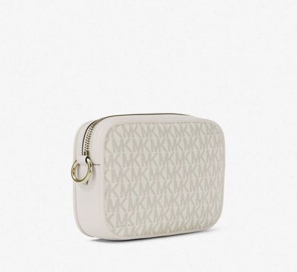Michael Kors Jet Set Travel small signature logo crossbody bag ( LC CRM MULT )