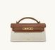 JW PEI Noor Top Handle Bag Brown Canvas