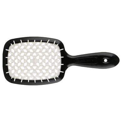 Гребінець Janeke SUPERBRUSH BLACK/WHITE