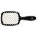 Расческа Janeke SUPERBRUSH BLACK/WHITE