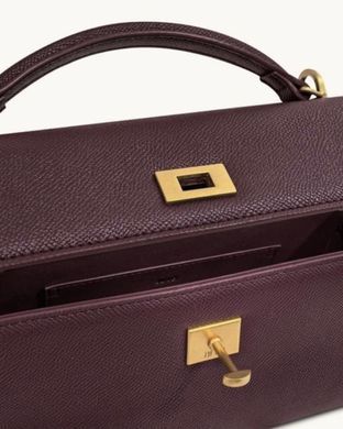 Жіноча сумка JW PEI Noor Top Handle Bag deep Burgundy