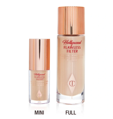 Подсвечивающий флюид Charlotte Tilbury Mini Hollywood Flawless Filter - 2 Fair, 5.5 ml