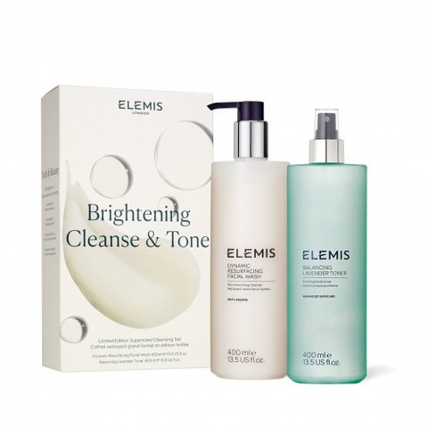 НАБІР ОЧИЩЕННЯ-ШЛІФУВАННЯ І ТОНІЗАЦІЯ ШКІРИ ELEMIS BRIGHTENING CLEANSE & TONE KIT