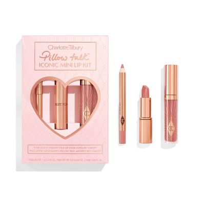 Лімітований набір Charlotte Tilbury Pillow Talk Iconic Mini Lip Kit