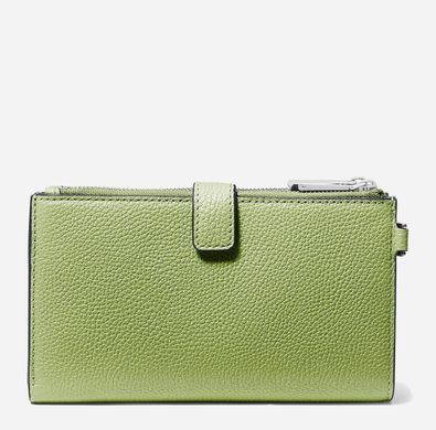 Гаманець жіночий шкіряний для карток Michael Kors зелений