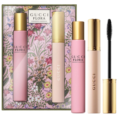 Набір парфум та туш Gucci Flora Gorgeous Gardenia Eau de Parfum Rollerball & Set Mascara