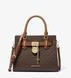 Michael Kors Hamilton Small Logo Satchel ( brown )