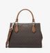 Michael Kors Marilyn Medium signature logo convertible satchel ( brown )