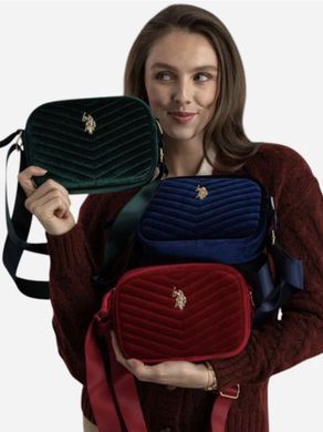 U.S. POLO ASSN. VELVET CROSSBODY BAG