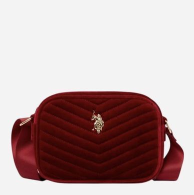 U.S. POLO ASSN. VELVET CROSSBODY BAG