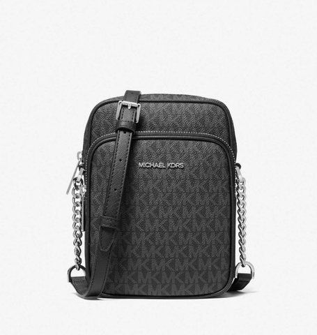 Michael Kors Jet Set Travel medium crossbody bag (black)