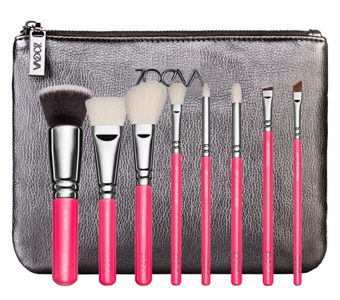 Набір пензлів для макіяжу ZOEVA Pink Elements Brush Set