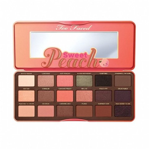 Палетка тіней Too Faced Sweet Peach Eyeshadow Palette