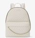 Michael Kors Slater Large signature logo backpack ( LT CRM Multi )