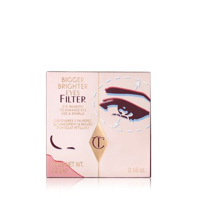 Лімітована палетка тіней Charlotte Tilbury Bigger, Brighter Eyes Palette Exaggereyes