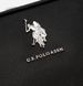Сумка крос-боді через плече жіноча U.S. Polo Assn Чорна