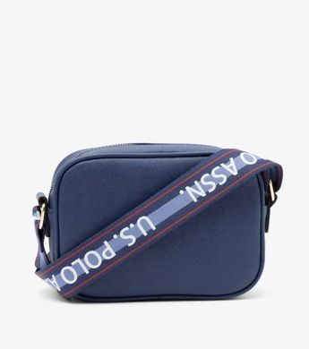 Сумка крос-боді через плечео жіноча U.S. Polo Assn Темно-синя