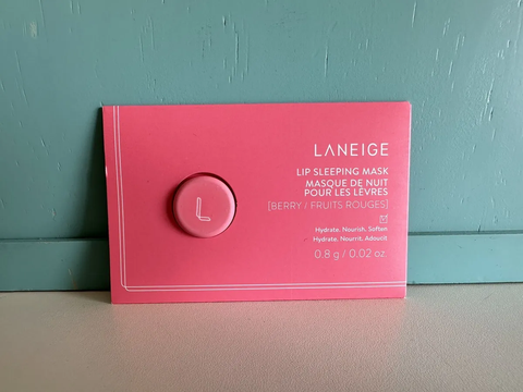 Нічна маска для губ laneige, 0.8 g