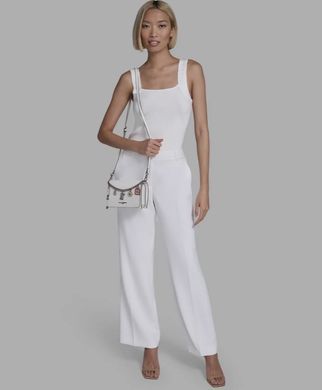 Karl Lagerfeld Lourdes Crossbody With Fashion Chain