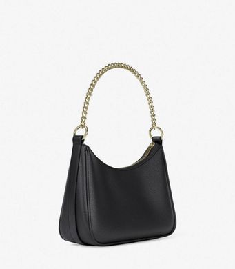 Michael Kors Jet Set Large Pebbled Leather Convertible Crossbody Bag ( black )